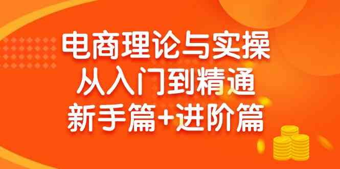 （9576期）电商理论与实操从入门到精通 新手篇+进阶篇-我爱学习网