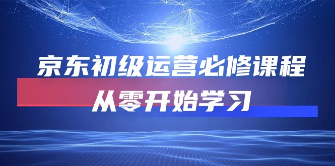 （10261期）京东初级运营必修课程，从零开始学习-灵牛资源网