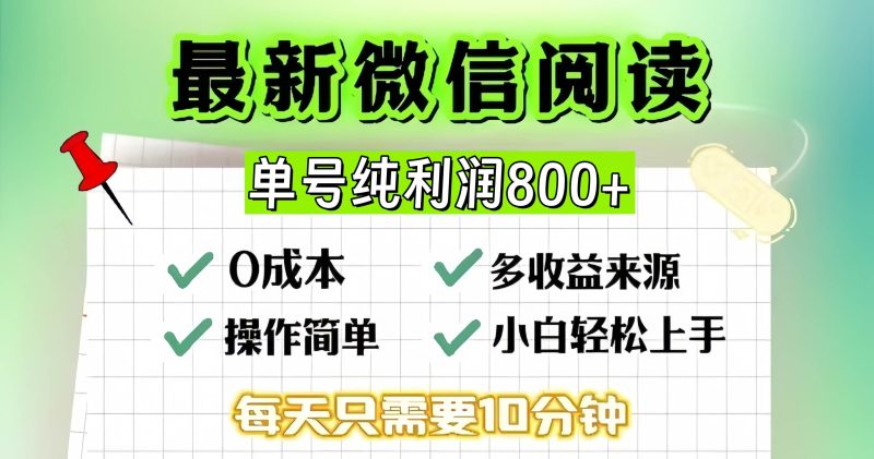 （13206期）微信自撸阅读升级玩法，只要动动手每天十分钟，单号一天800+，简单0零…-我爱学习网