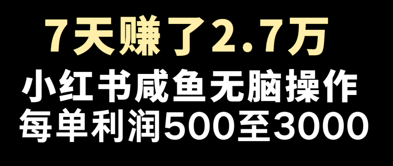 冷门暴利，超级简单的项目0成本玩法，每单在500至4000的利润-我爱学习网