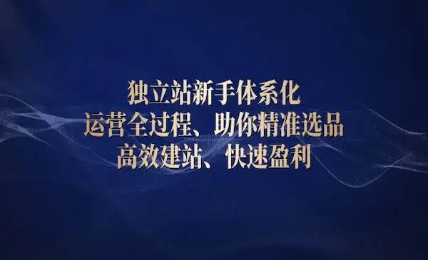 优乐出海《跨境电商独立站新手体系化运营全过程》助你精准选品、高效建站、快速盈利-我爱学习网